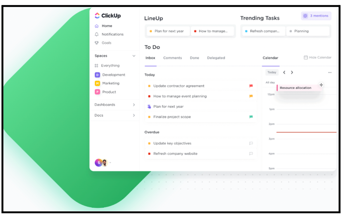 Checklists and To-do lists